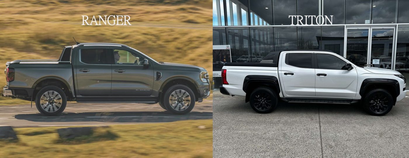 ford ninh bình so sánh ford ranger 2025 và mitsubishi triton 2025