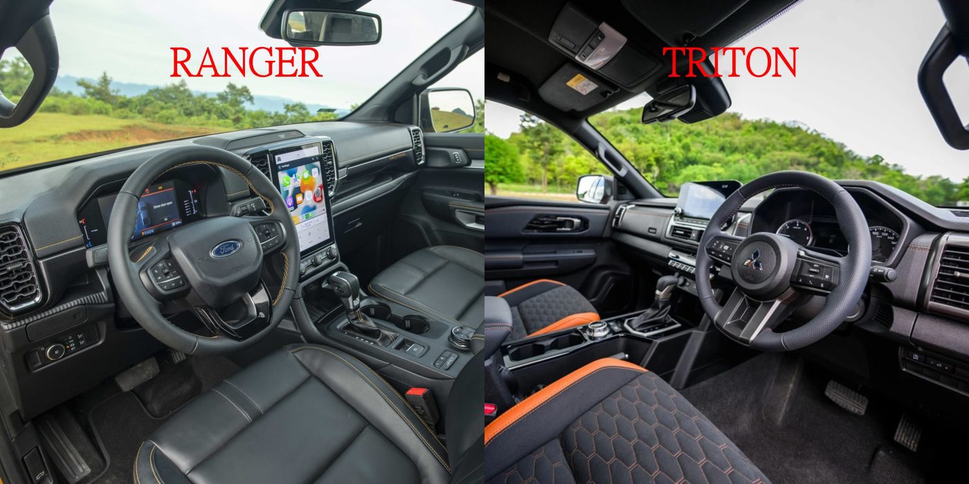 ford ninh bình so sánh ford ranger 2025 và mitsubishi triton 2025